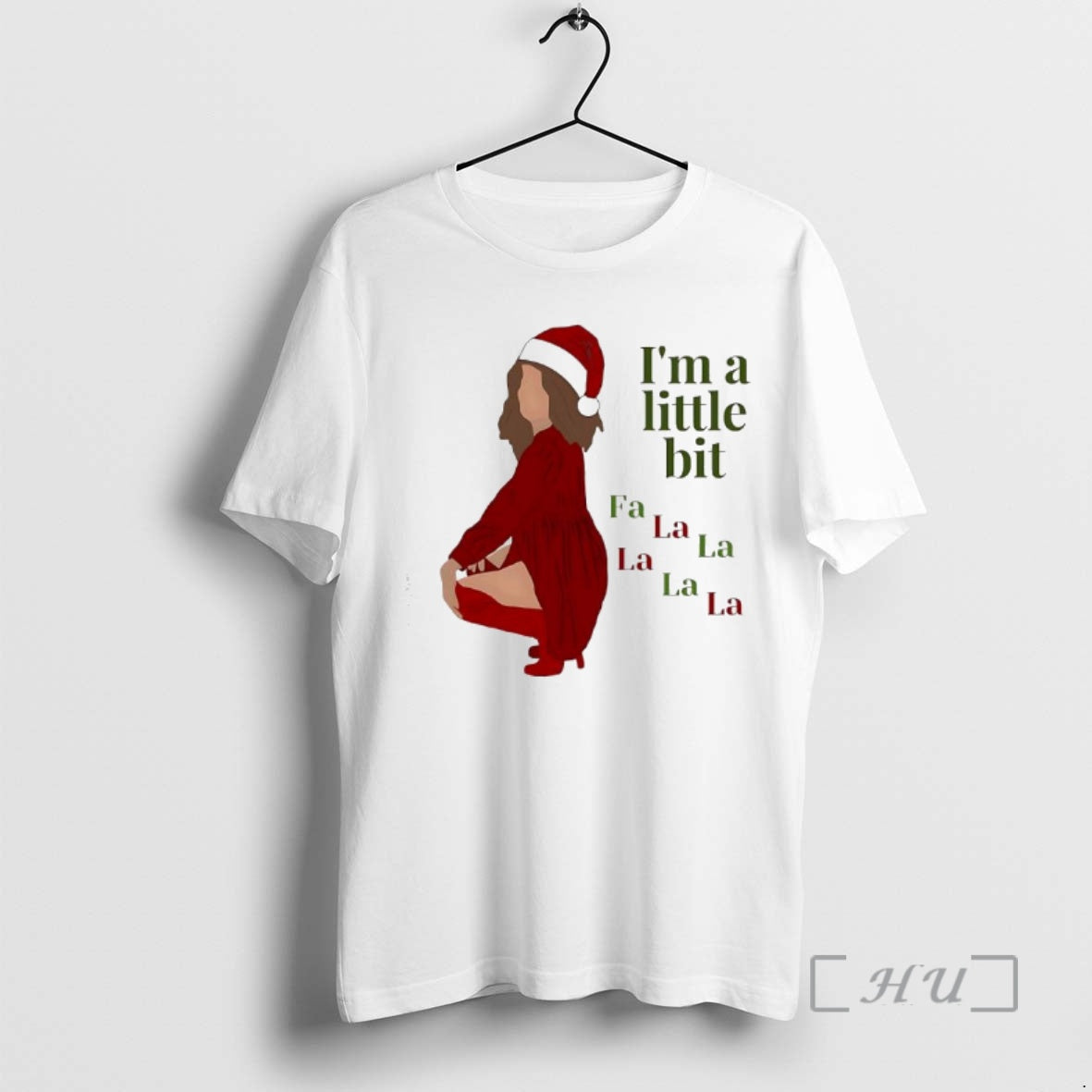 Officials Im A Little Bit Christmas Fa La La La La La Premium T Shirts