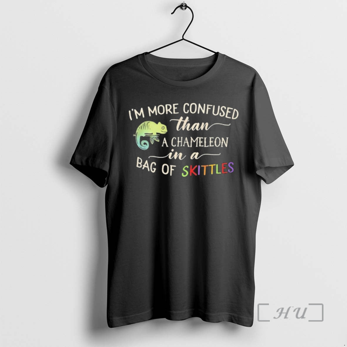 Officials Im More Confused Than A Chameleon In A Bag Of Skittles Premium T Shirts