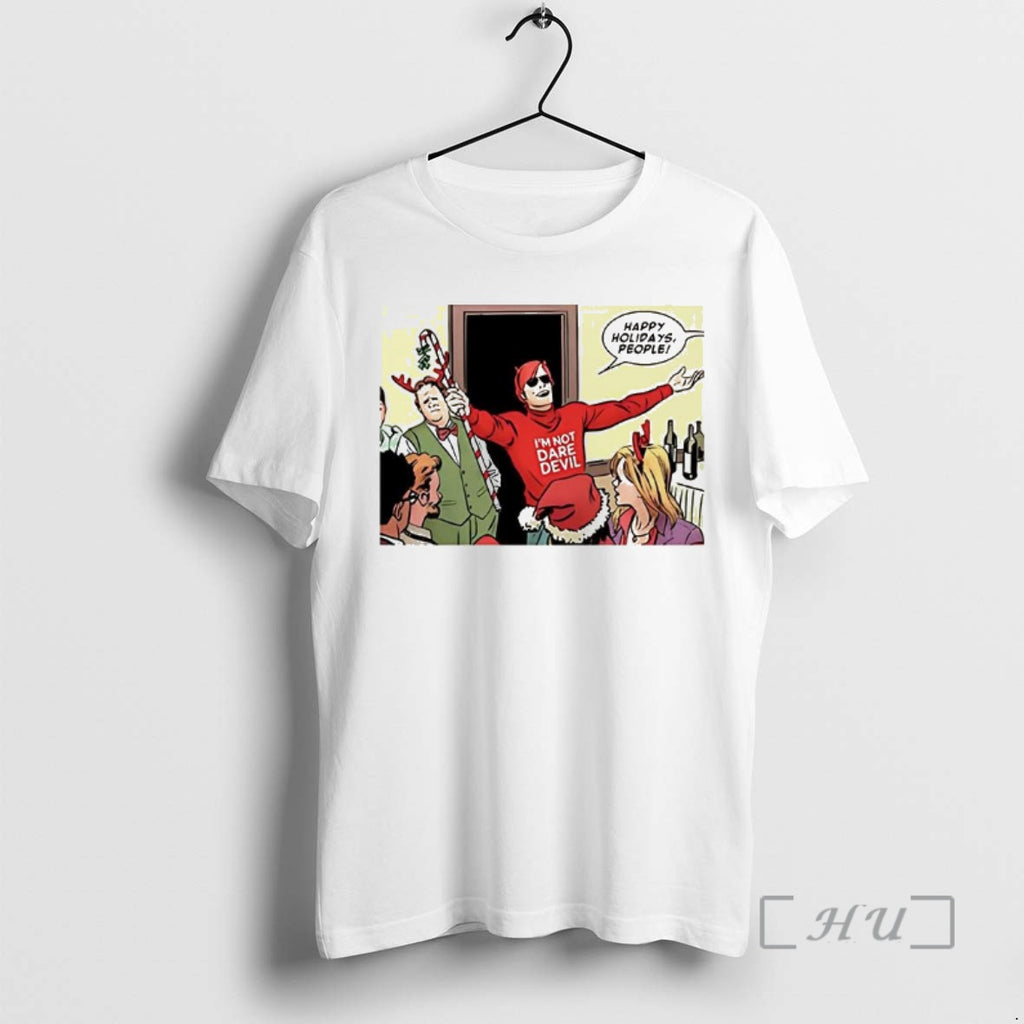 Officials Im Not Daredevil Happy Holiday People Comic Christmas