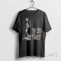 Officials In God We Trust Praying Skeleton Graphic