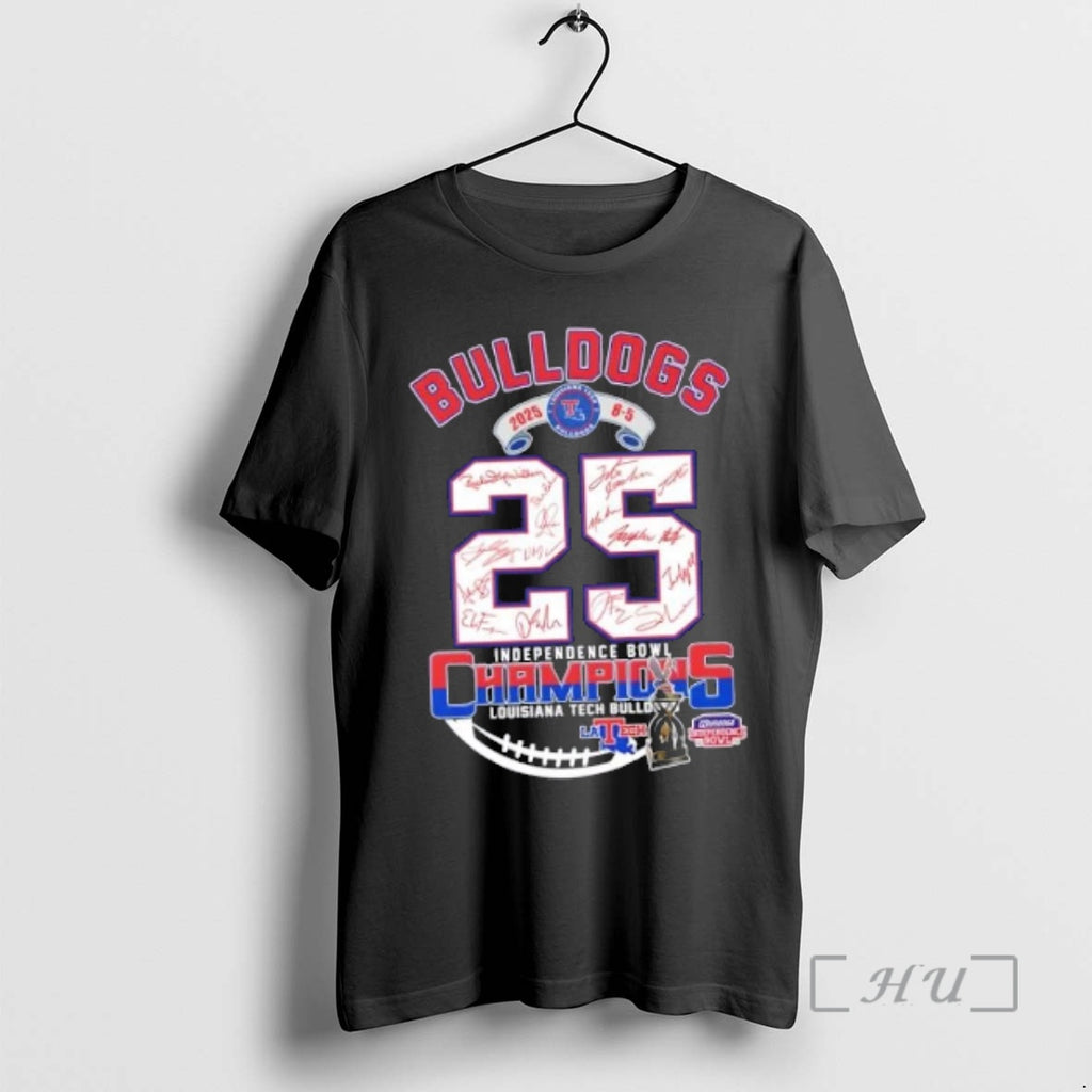 Officials Independence Bowl Champions Louisiana Tech Bulldogs All Signatures