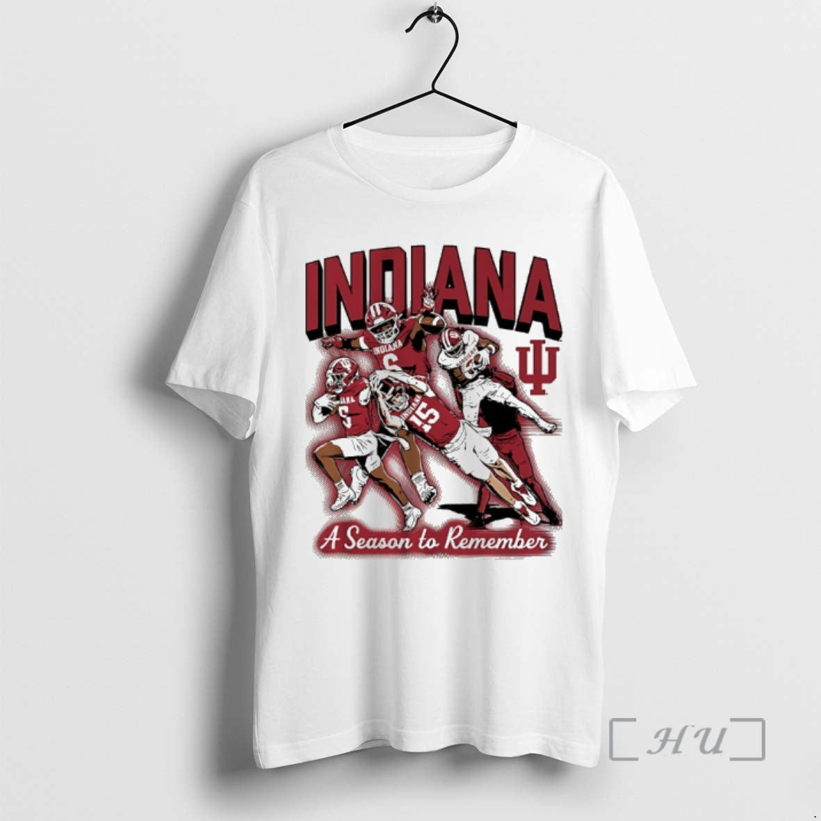 Officials Indiana A Season To Remember Hoosiers Football Player Graphic