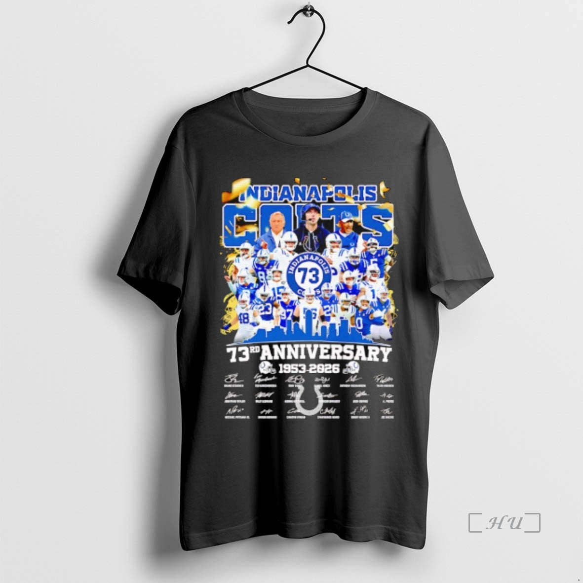 Officials Indianapolis Colts 73rd Anniversary 1953 2026 Signatures