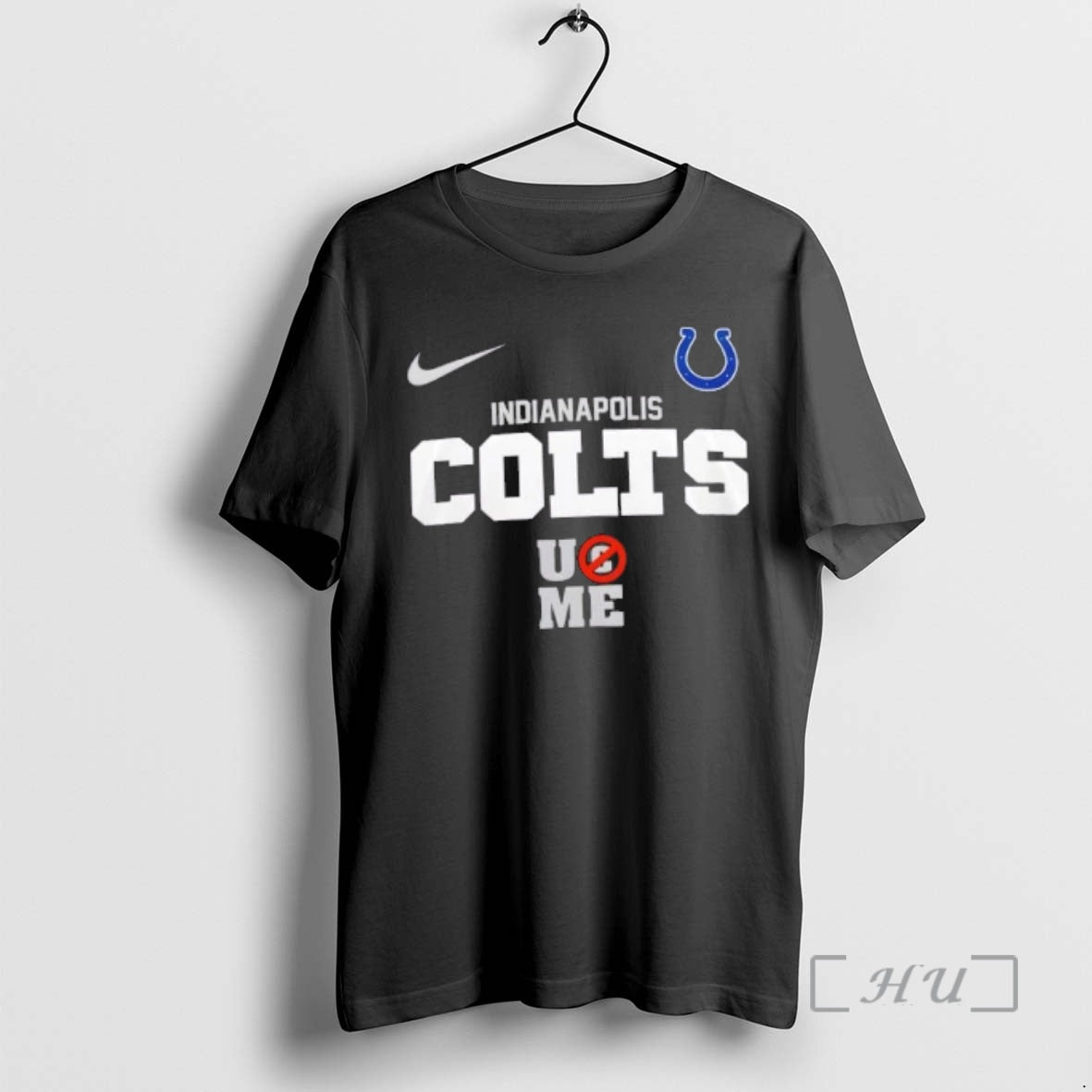 Officials Indianapolis Colts X Ucme John Cena Never Give Up 2 Sided Premium T Shirts
