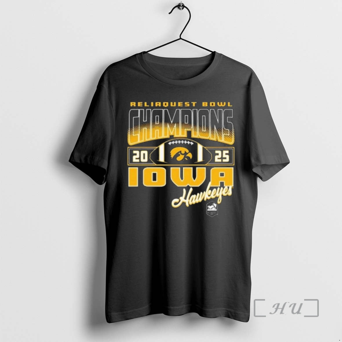 Officials Iowa Hawkeyes 2025 Reliaquest Bowl Champions Logo