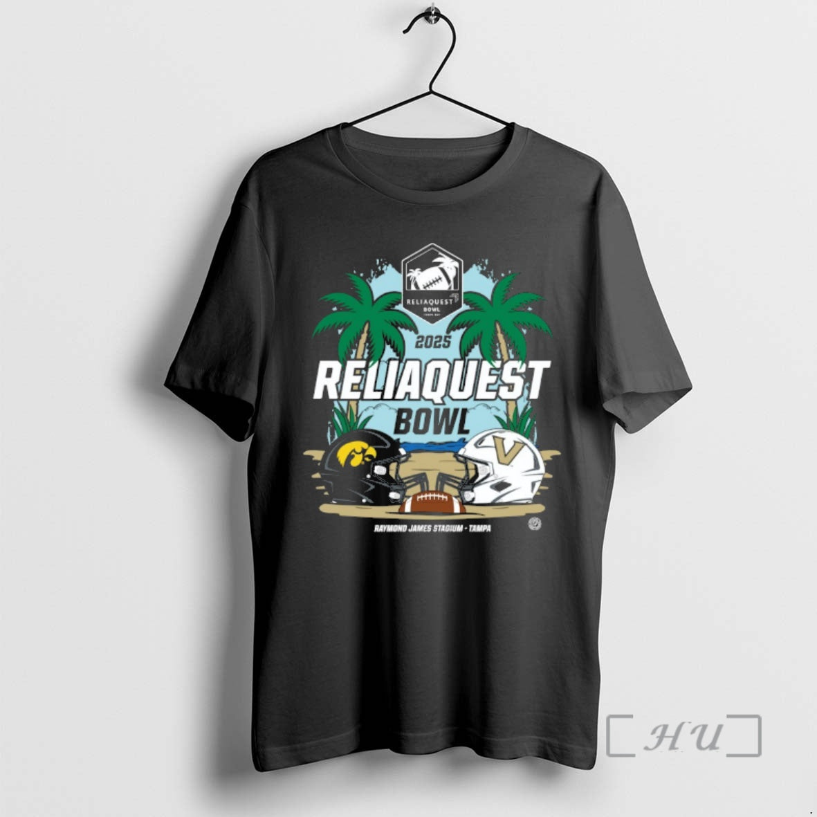Officials Iowa Vs Vanderbilt 2025 Reliaquest Bowl Helmet