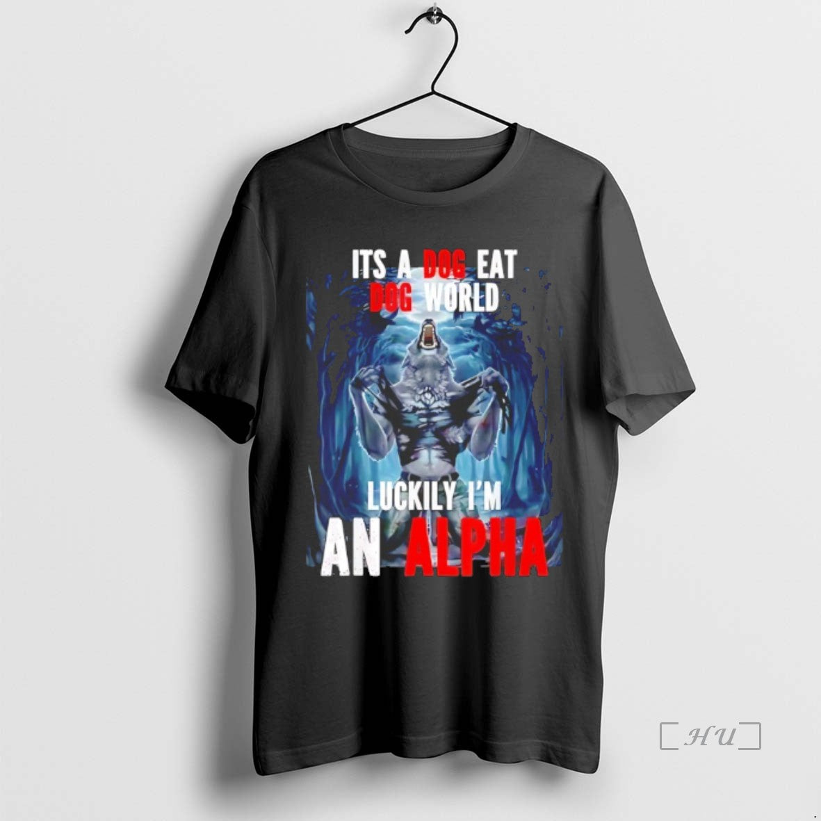 Officials Its A Dog Eat Do World Luckily Im An Alpha Premium T Shirts Sweater