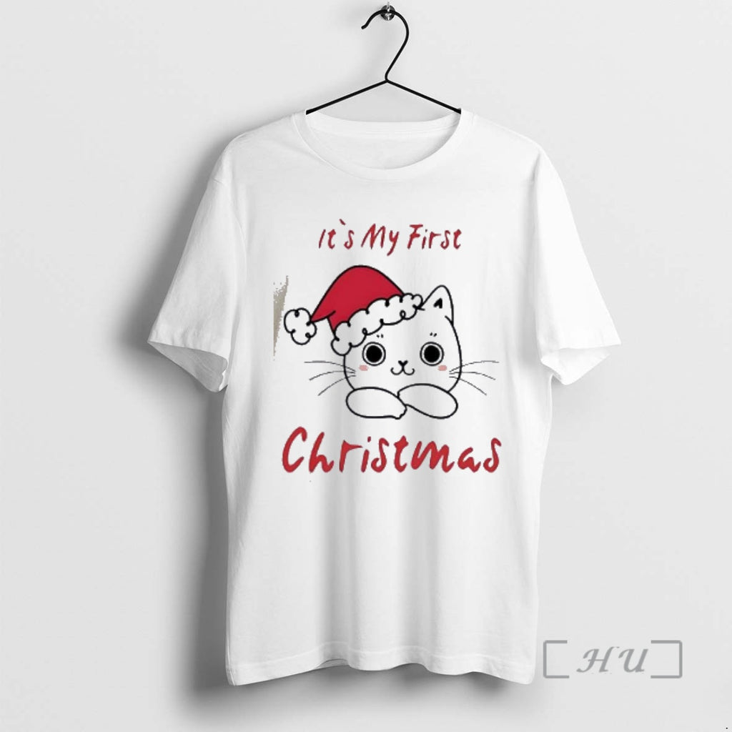Officials Its My First Christmas Cute Cat