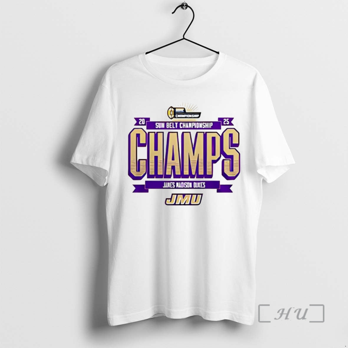 Officials Jmu Football 2025 Sun Belt Championship 2 Sided
