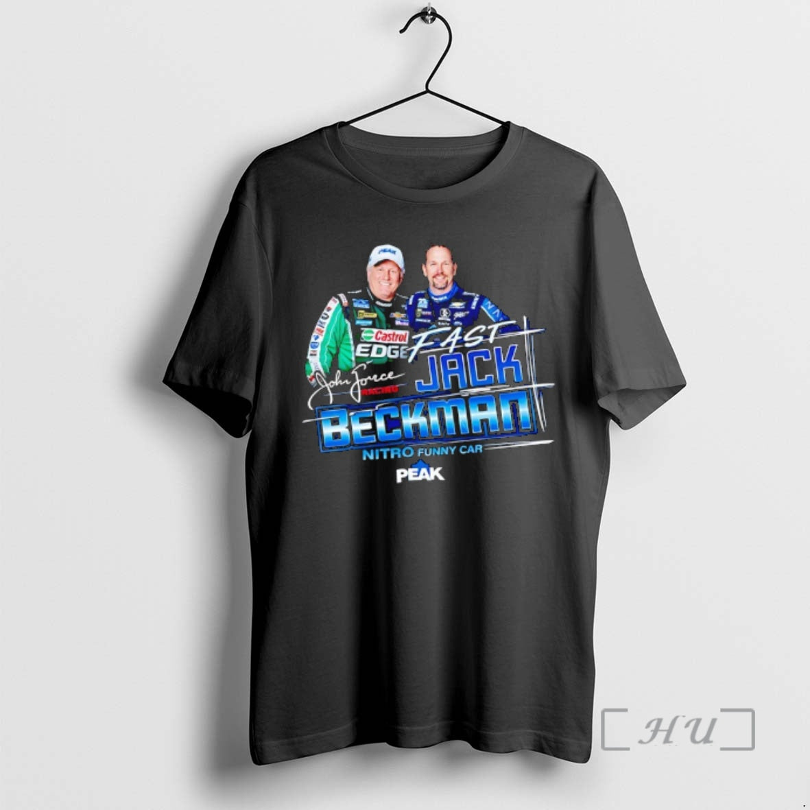 Officials Jack Beckman Fast Jack John Force Racing Nitro Funny Car Peak Premium T Shirts