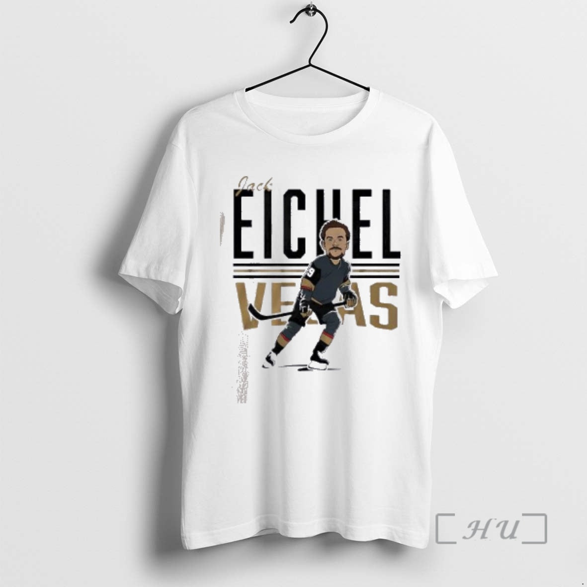 Officials Jack Eichel Center Ice Caricature