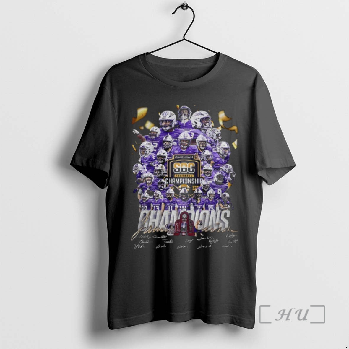 Officials James Madison Dukes Sun Belt Conference 2025 Champions Signatures