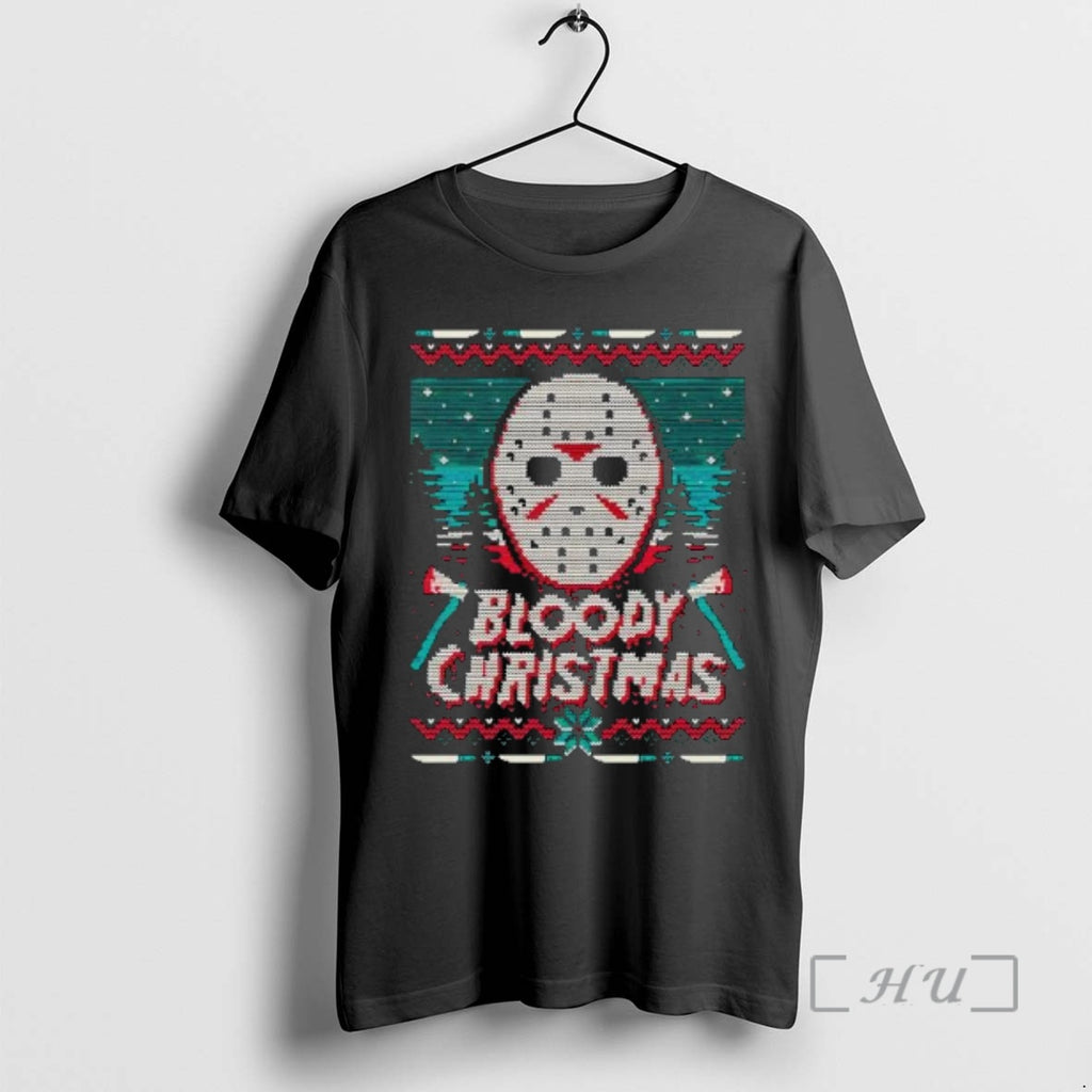 Officials Jason Voorhees Mask Bloody Ugly Christmas