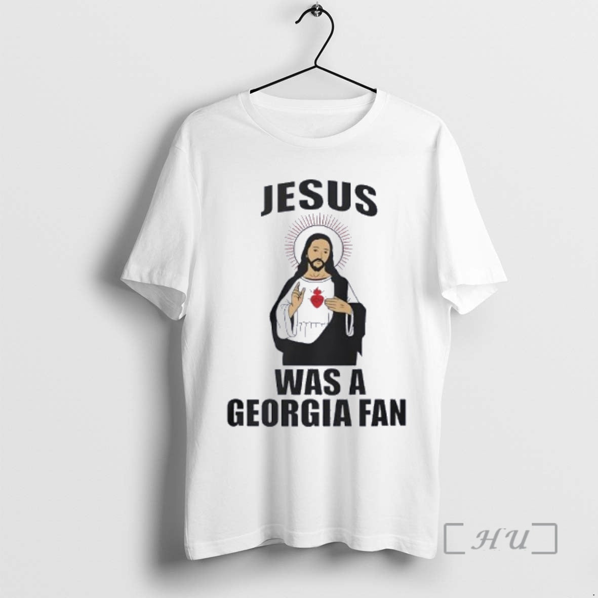Officials Jesus And Blazing Heart Was A Georgia Fan