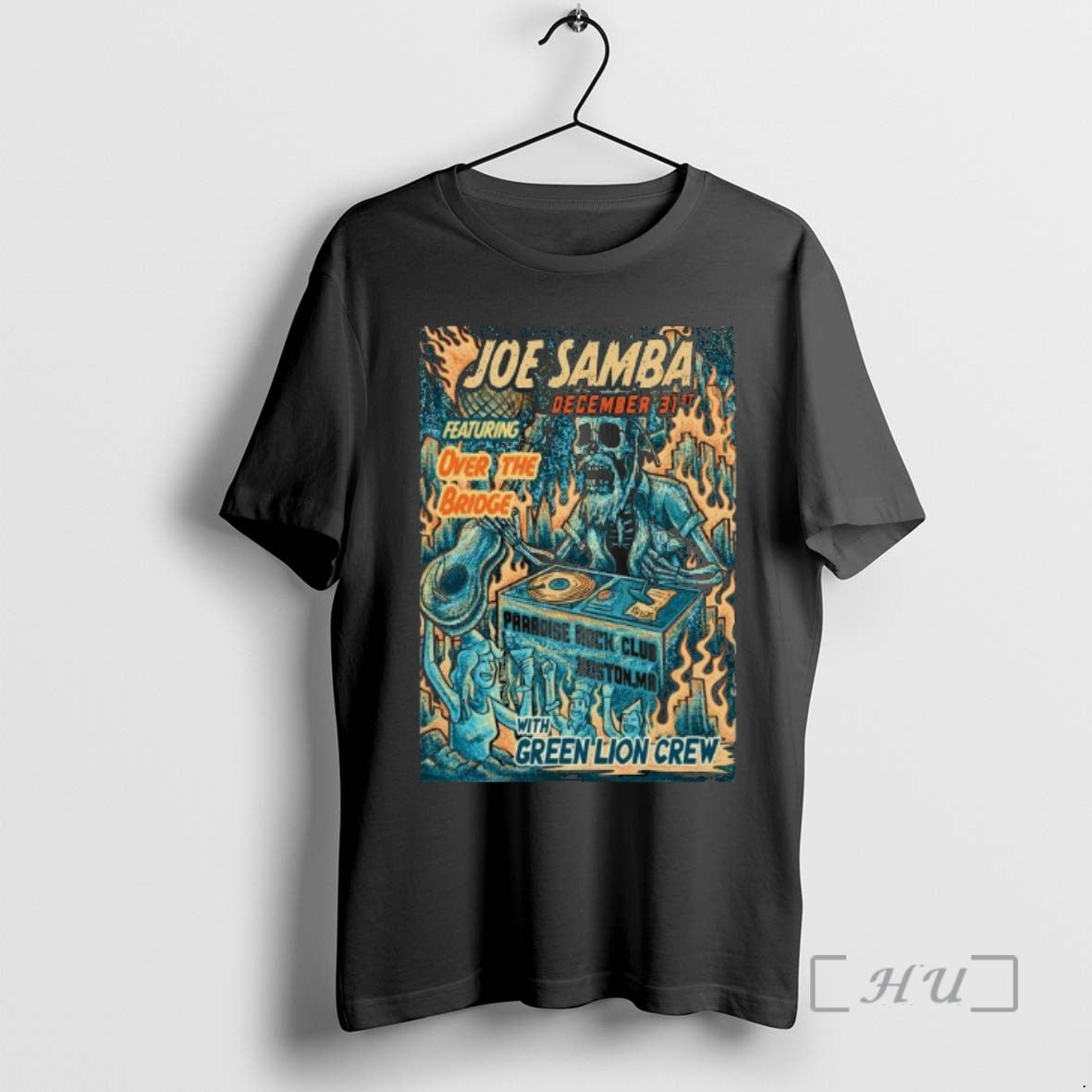 Officials Joe Samba Paradise Rock Club In Boston Ma December 31 2025 Premium T Shirts