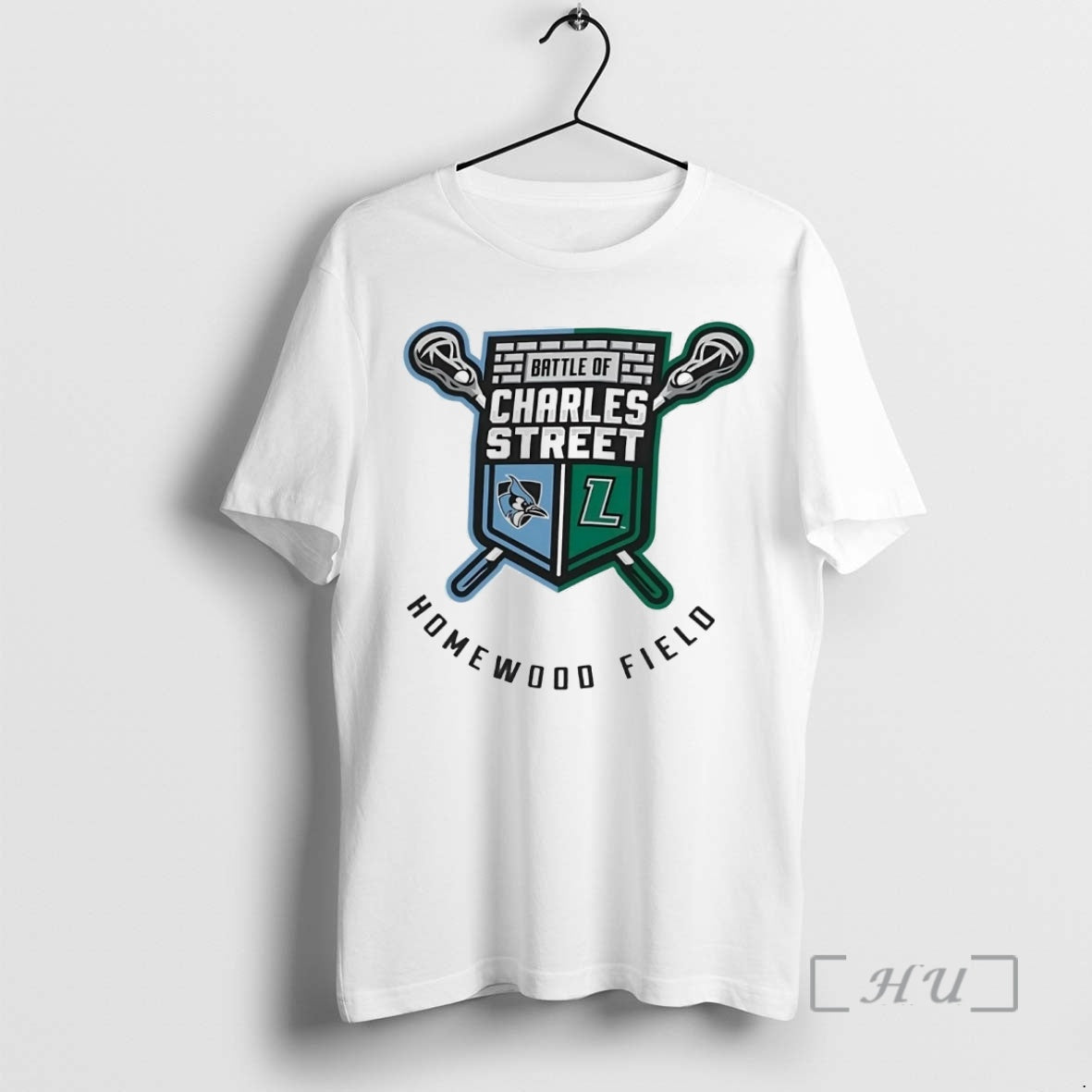 Officials Johns Hopkins Blue Jays Vs Loyola Greyhounds Battle Of Charles Street Premium T Shirts