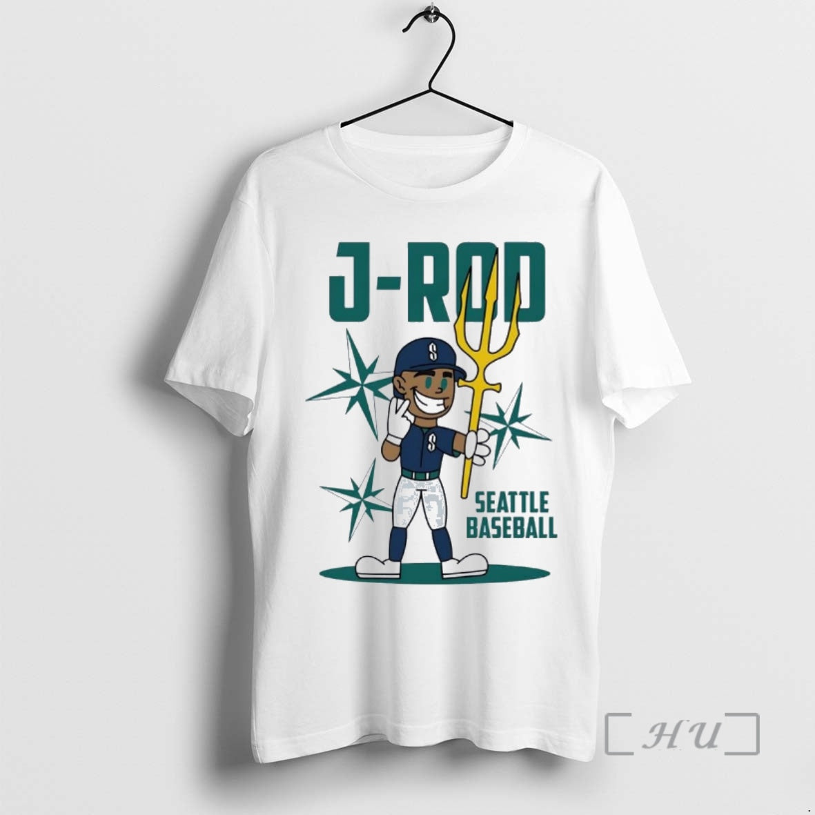 Officials Julio Rodriguez J Rod Cartoon Seattle Mariners Christmas