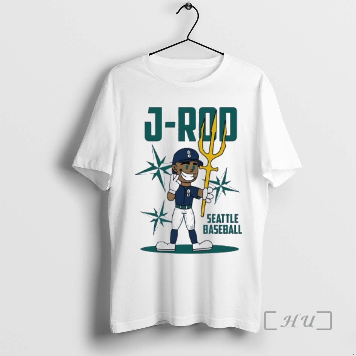 Officials Julio Rodriguez Seattle Mariners Baseball Cartoon Funny