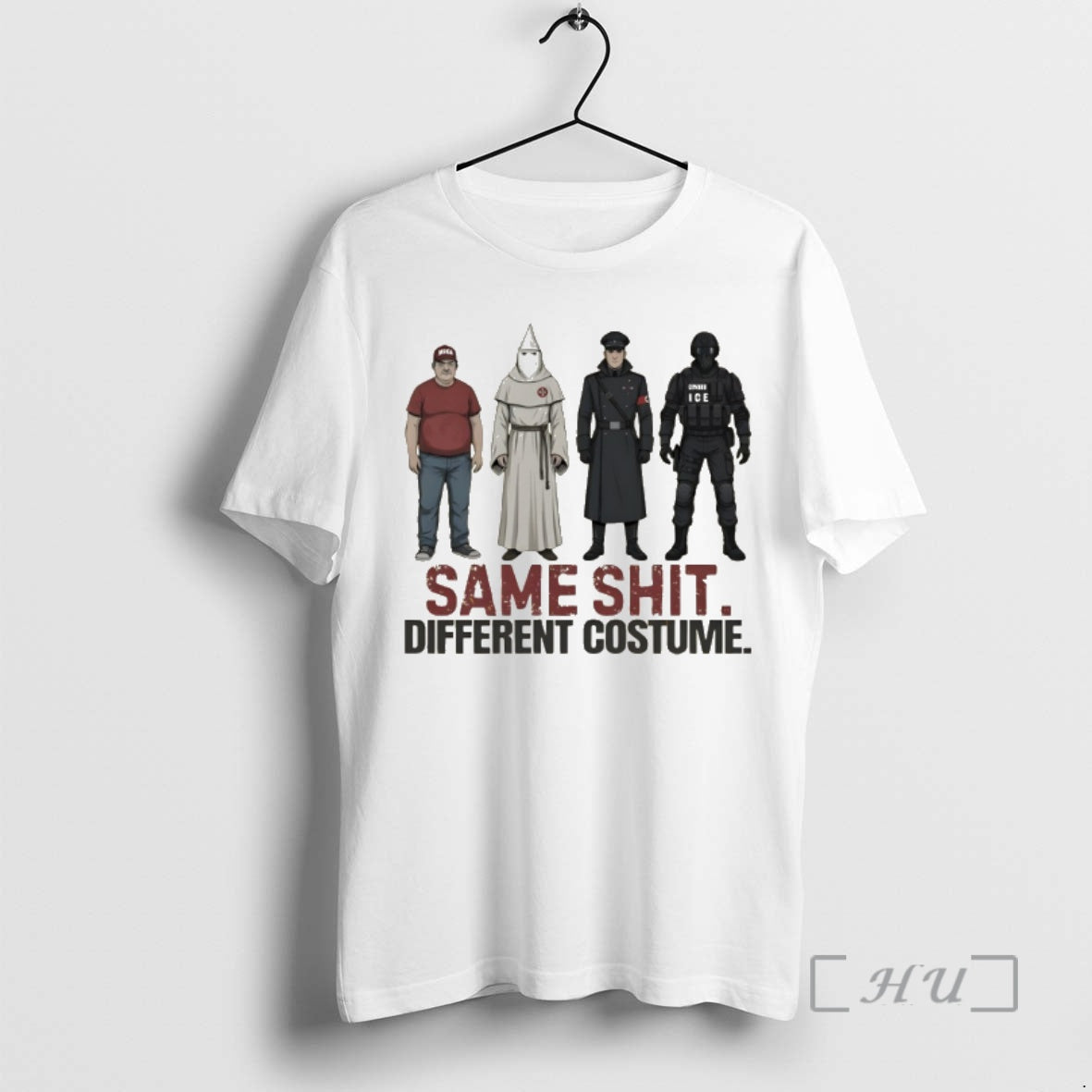 Officials Kkk Police Same Shit Different Costume Maga Political