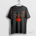 Officials Kansas City Chiefs X Avatar Fire And Ash Logo Double Sided Graphic Premium