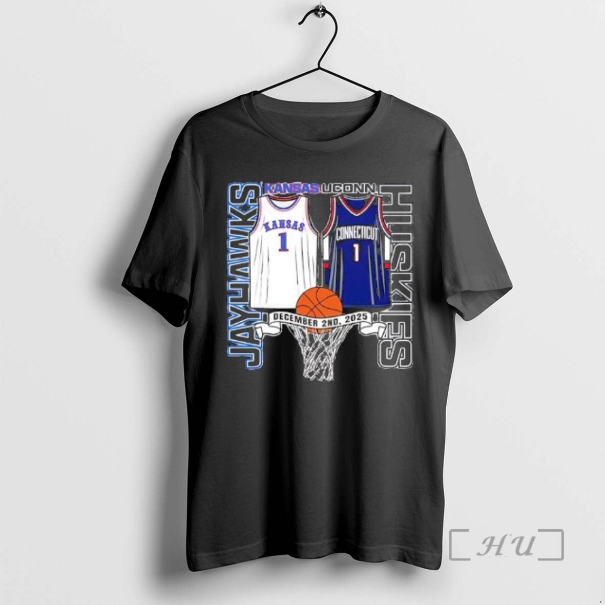 Officials Kansas Jayhawks Basketball Vs Uconn Huskies December 2nd 2025
