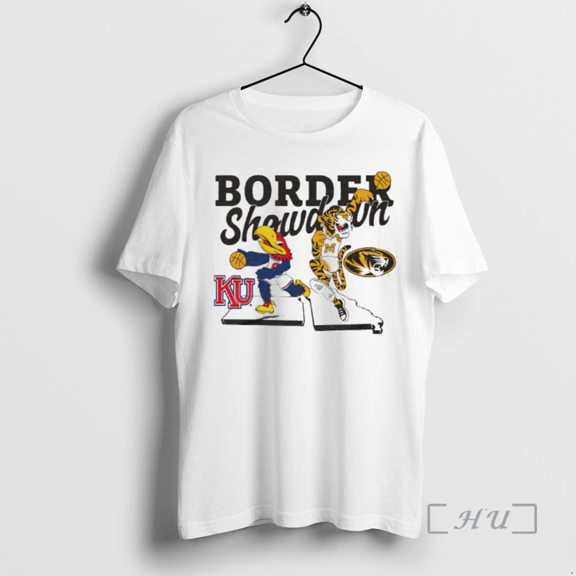 Officials Kansas Jayhawks Vs Missouri Tigers Border Showdown Mascot