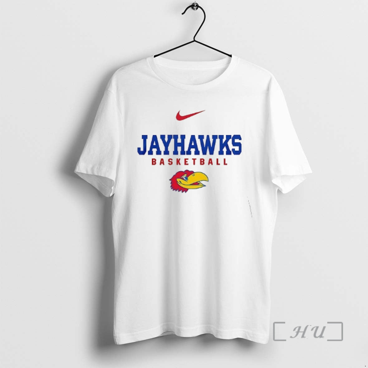Officials Kansas Jayhawks Rock Chalk Jayhawk Mascot Double Sided Graphic