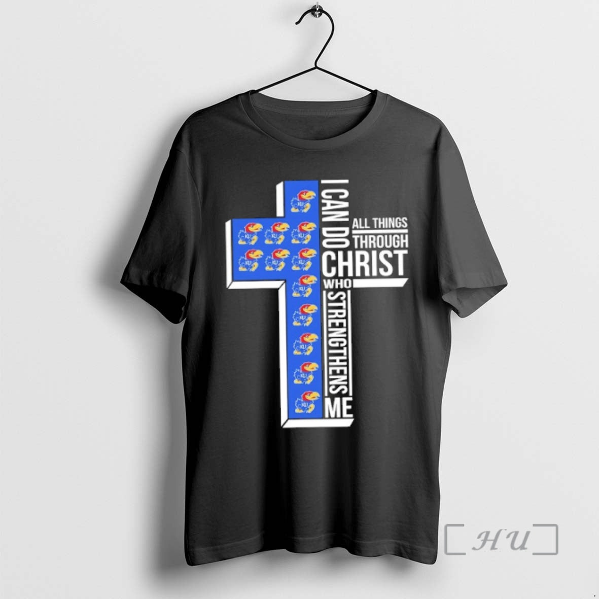 Officials Kansas Jayhawks Womens Basketball I Can All Things Do Through Christ Who Strengthens Me