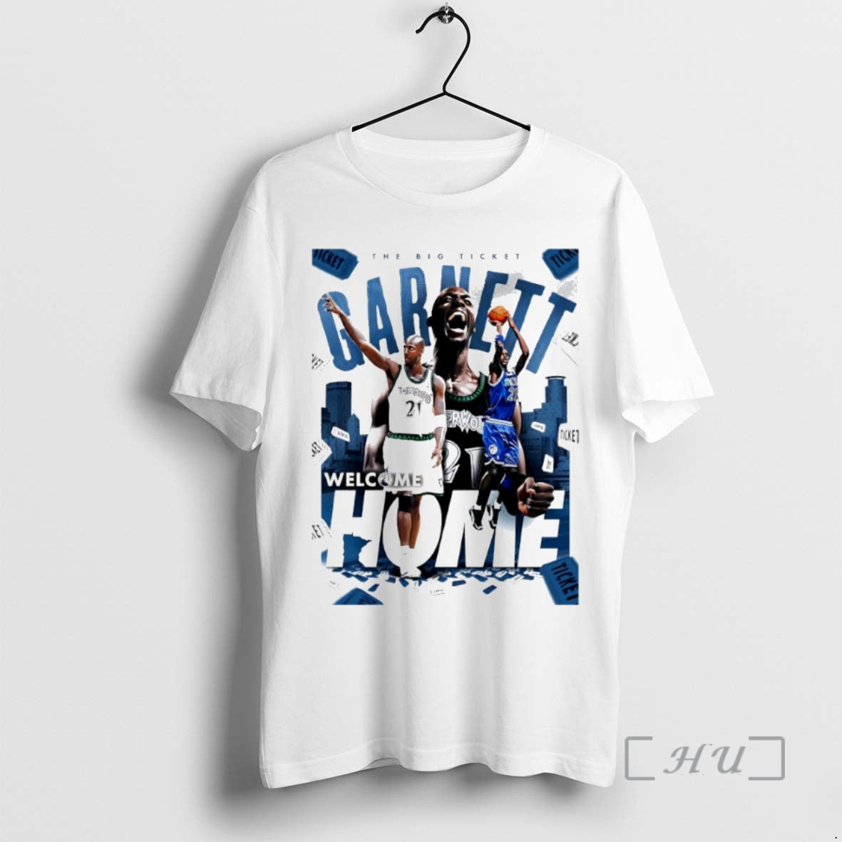 Officials Kevin Garnett Welcome Home Minnesota Timberwolves The Big Ticket Is Back Circle Premium