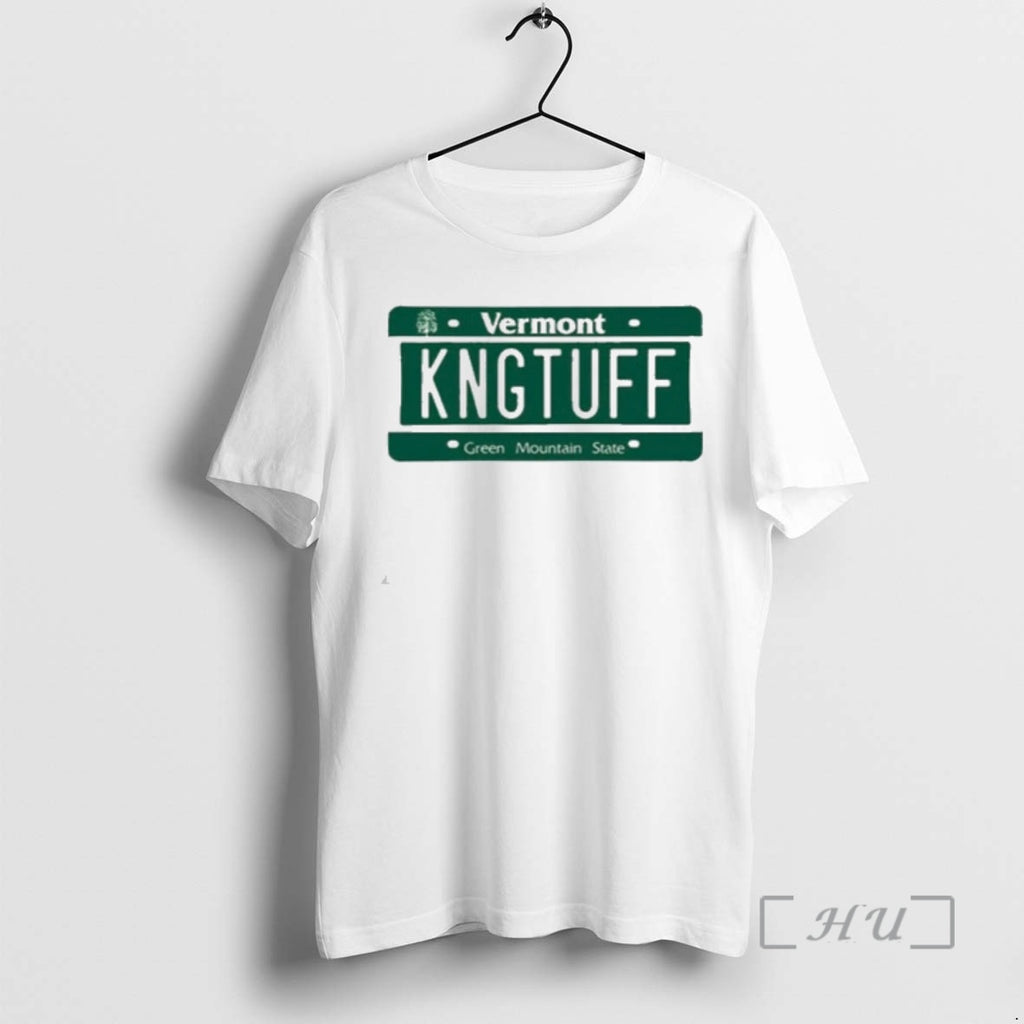 Officials King Tuff Vt License Plate