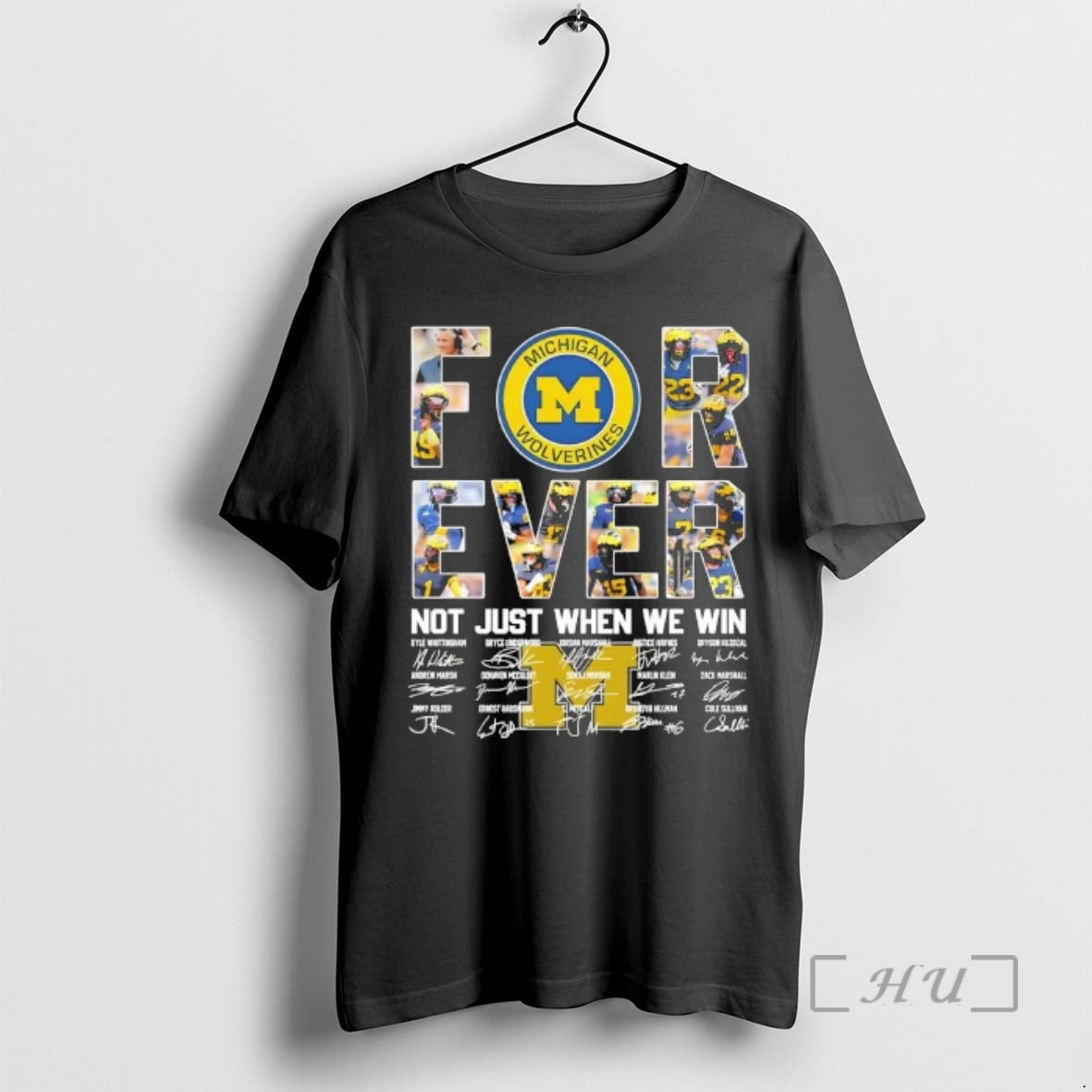 Officials Kyle Whittingham And Players Michigan Wolverines Forever Not Just When We Win Signatures Premium