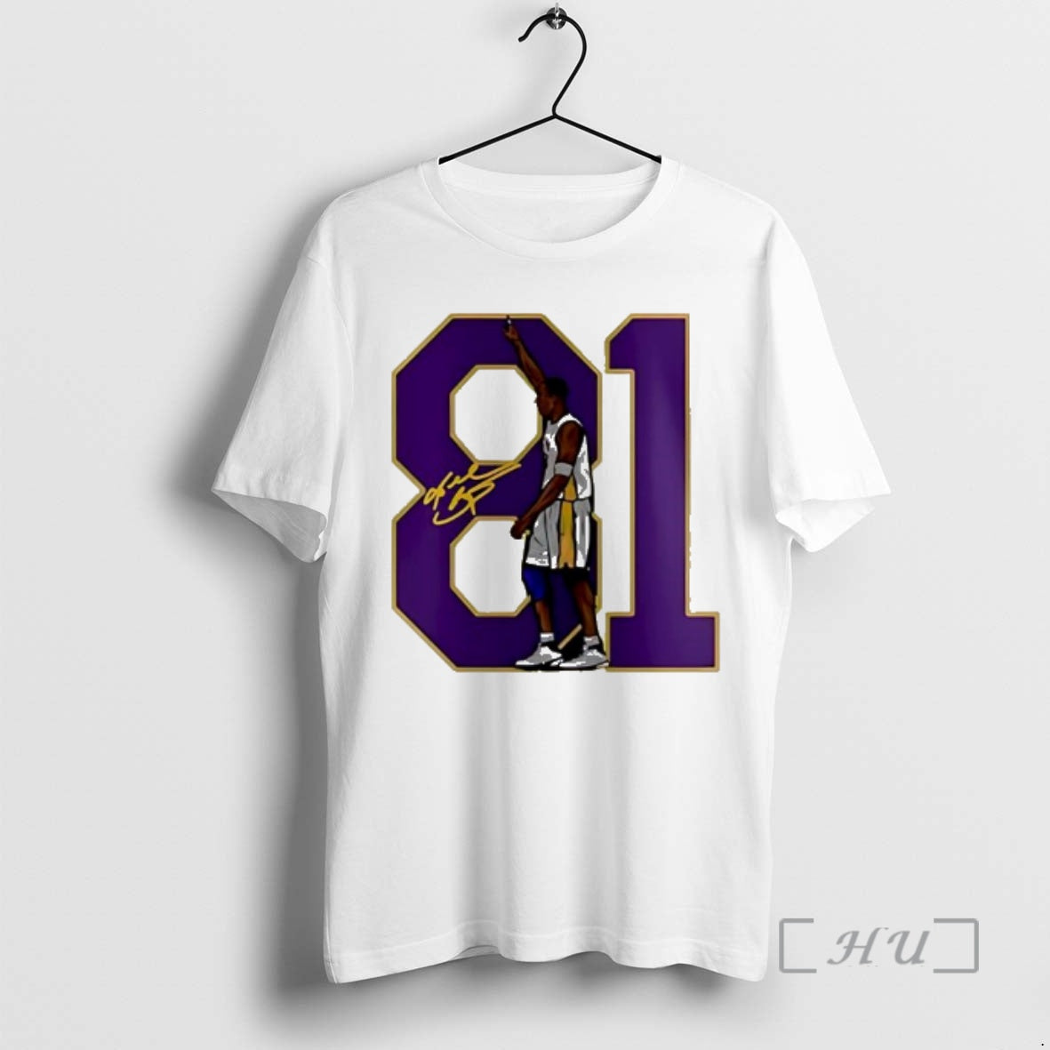 Officials La Lakers 20th Anniversary Of Kobe Bryant 81 Points 2026 Baseball Premium T Shirts