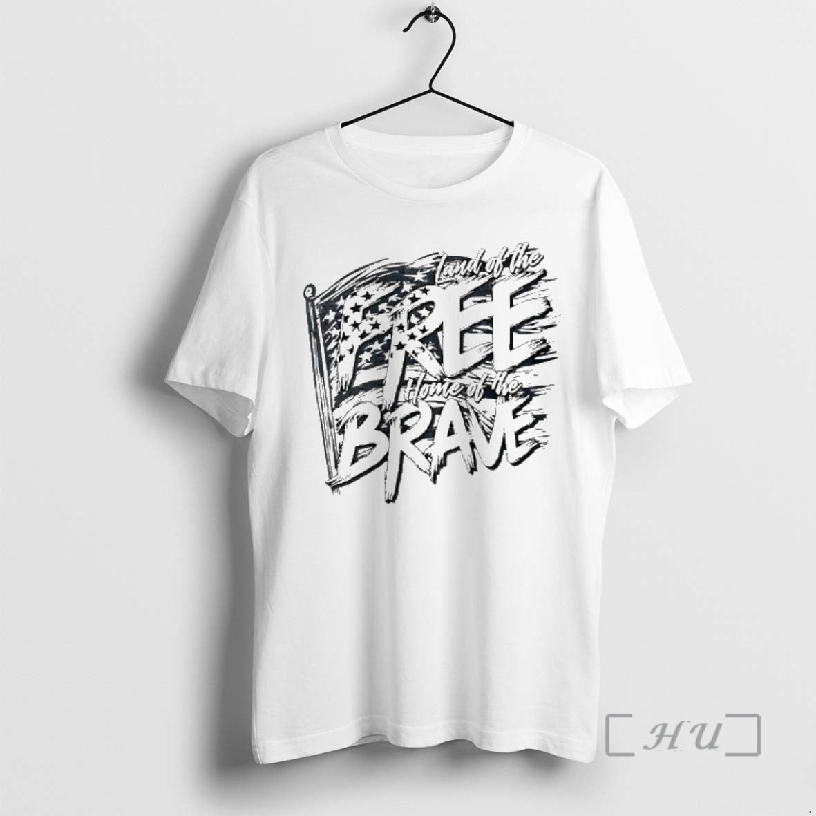 Officials Land Of The Free Home Of The Brave American Flag Premium T Shirts Sweater