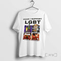 Officials Lean Gamble Beer Titties Yeah I Support Lgbt Graphic