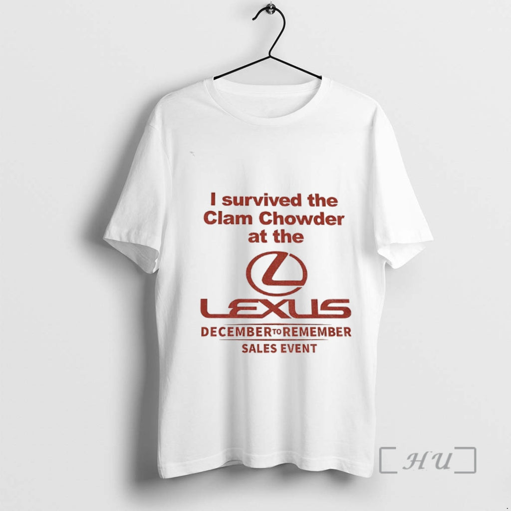 Officials Lexus I Survived The Clam Chowder At The December To Remember Sales Event Premium