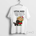 Officials Little Miss Relates To The Grinch Obsessed With Her Dog Premium T Shirts Sweater