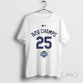 Officials Los Angeles Dodgers Back To Back Champs 25 World Champions Premium T Shirts Sweater