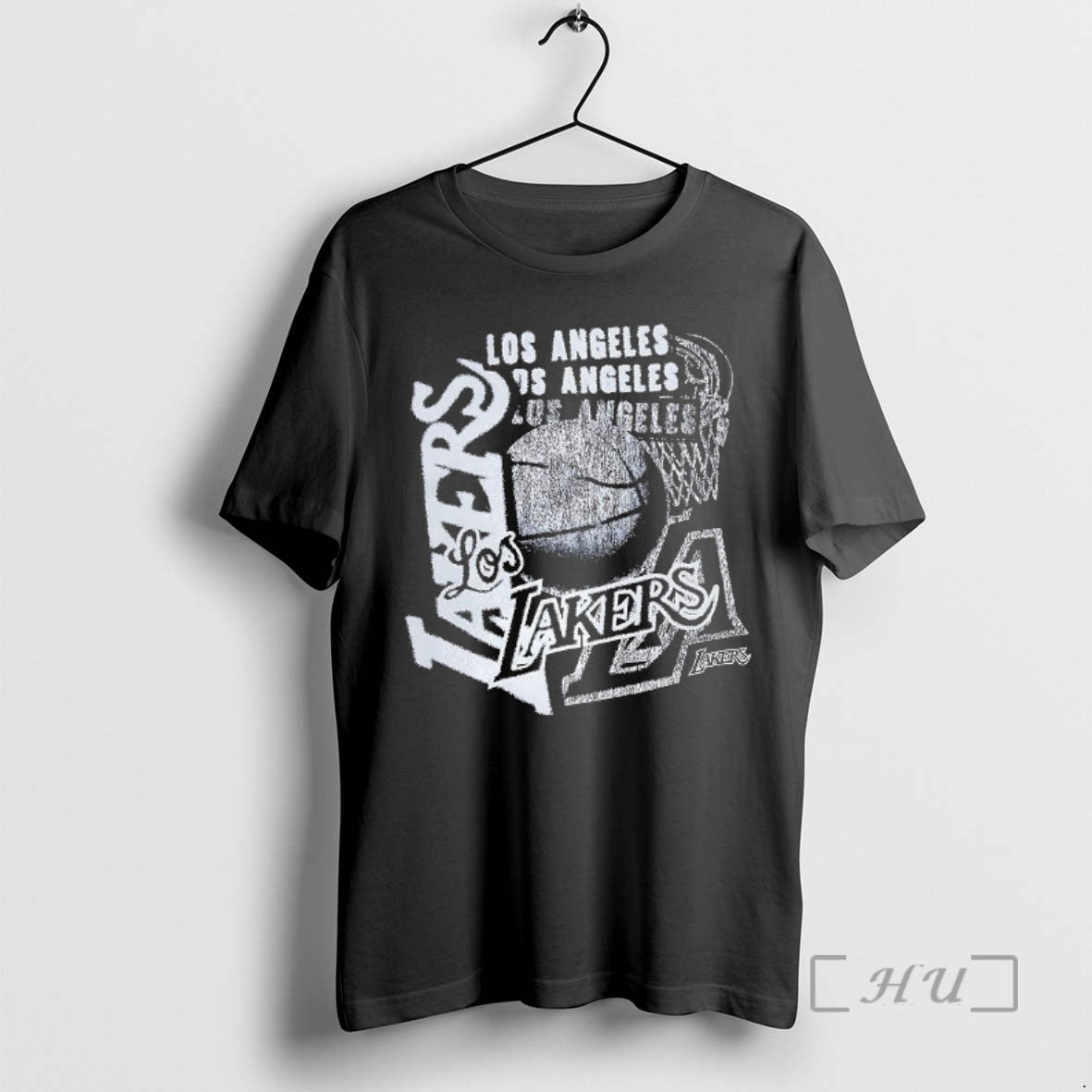 Officials Los Angeles Lakers Basketball Classics Overlap Logo