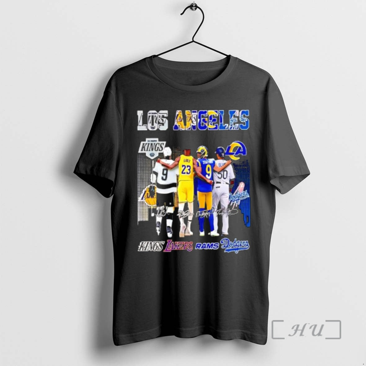 Officials Los Angeles Professional Sports Teams And Players Kings Lakers Rams And Dodgers Premium