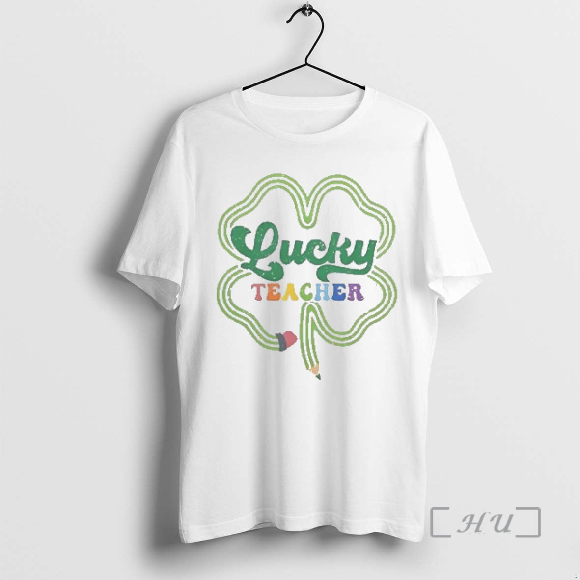 Officials Lucky Teacher Four Leaf Clover