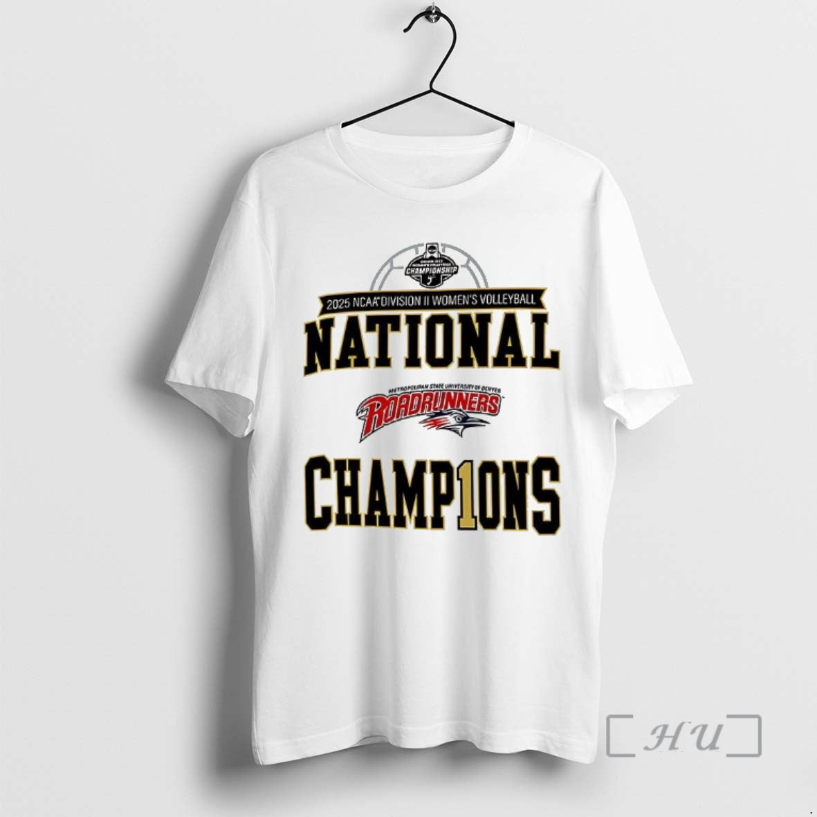 Officials Msu Denver Roadrunners 2025 Ncaa Division Ii Womens Volleyball Championship Premium T Shirts Sweater