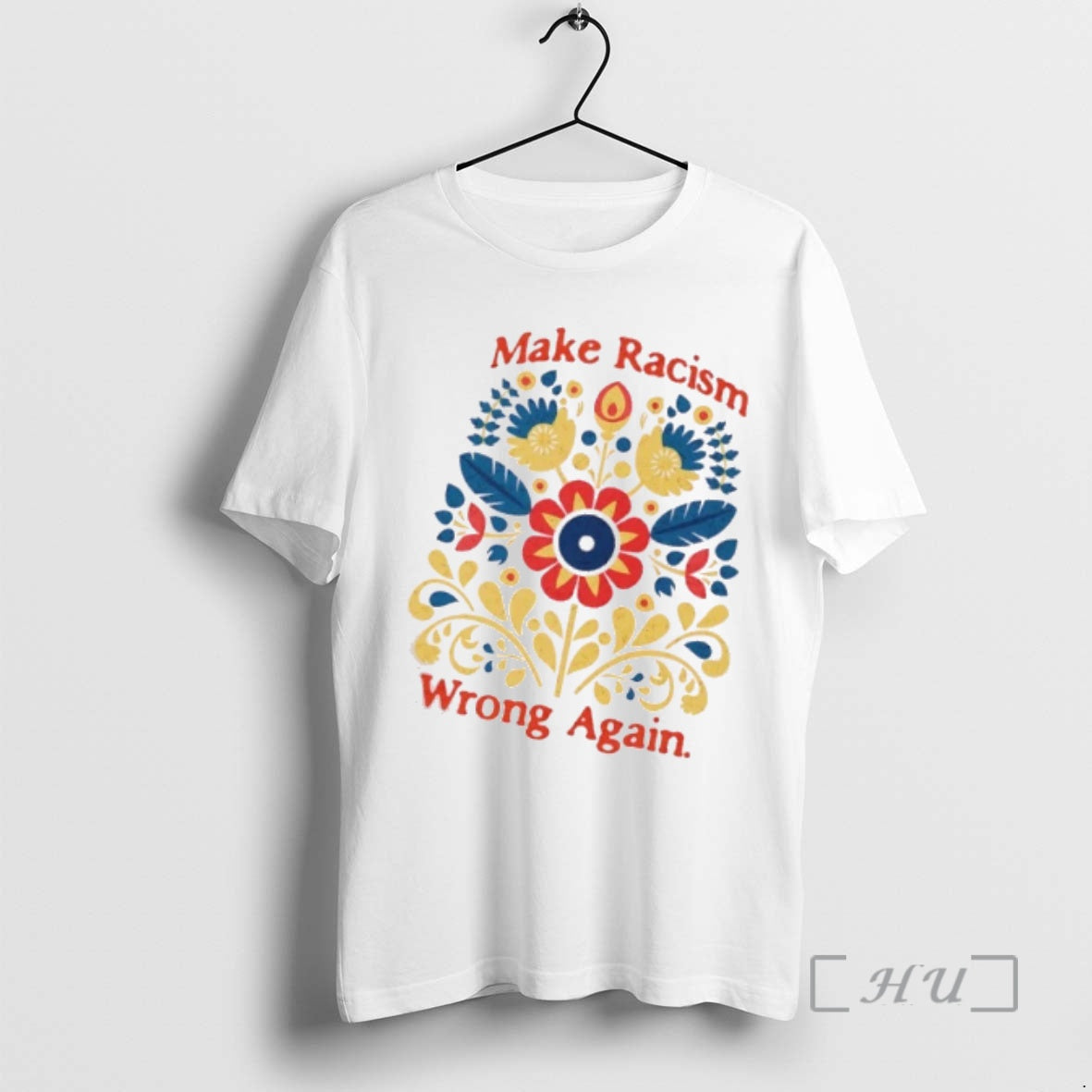 Officials Make Racism Wrong Again Floral Colors