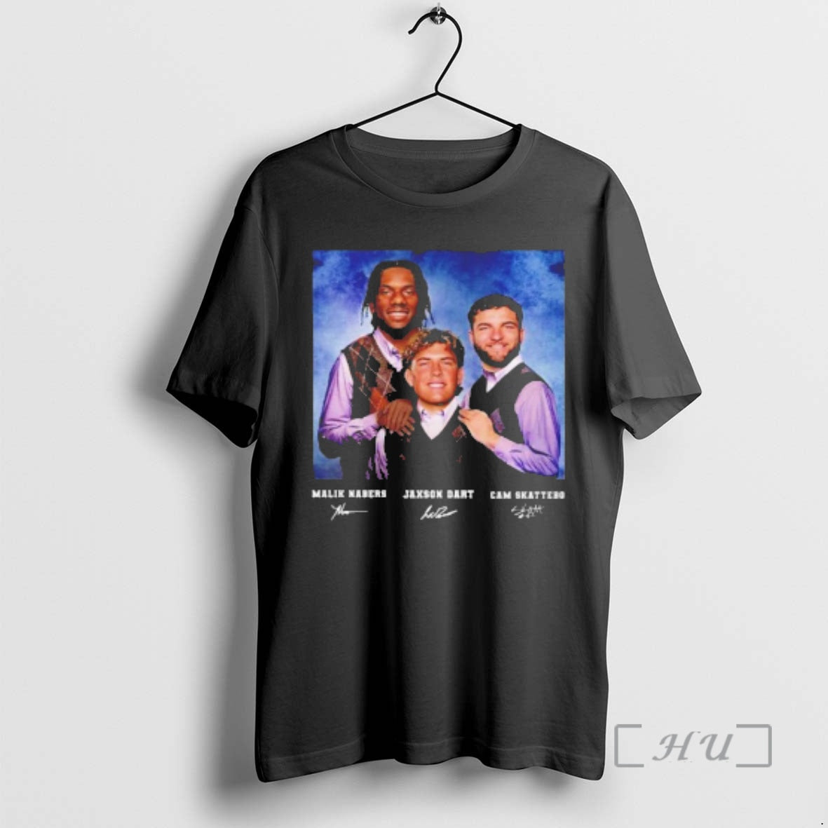 Officials Malik Nabers Jaxson Dart And Cam Skattebo Step Brothers