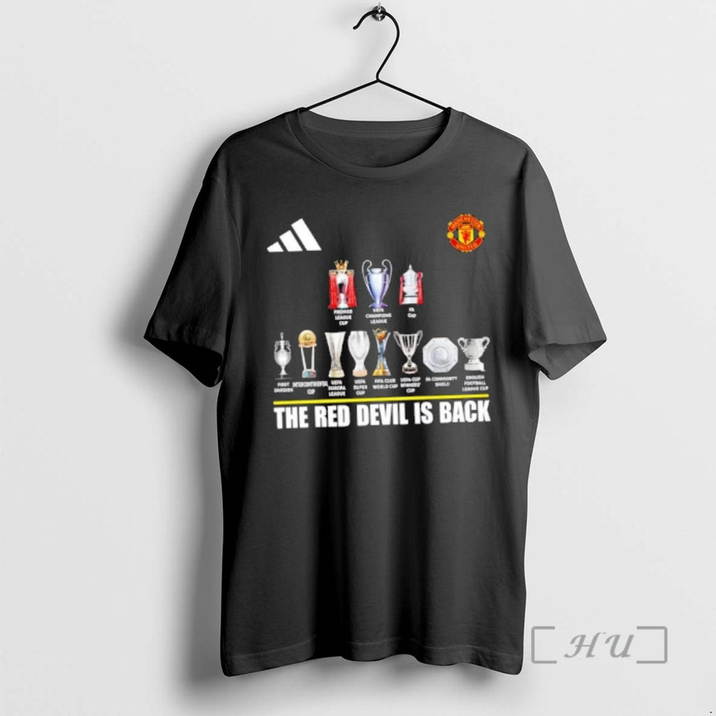 Officials Manchester United All Trophies The Red Devil Is Back