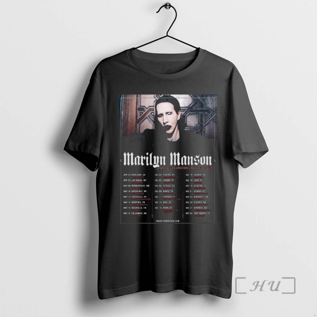 Officials Marilyn Manson One Assassination Under God Tour 2026 World Tour Schedule Dates Premium
