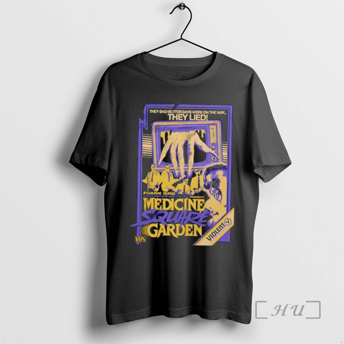 Officials Medicine Square Garden Frank Iero And The Future Violents Retro Premium T Shirts Sweater