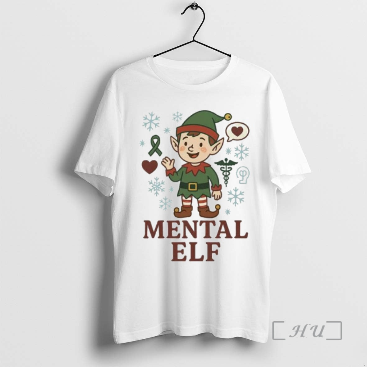 Officials Mental Elf Christmas Ornaments