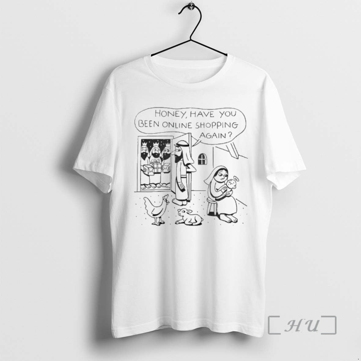 Officials Merry Christmas Everyone Honey Have You Been Online Shopping Again Premium T Shirts Sweater