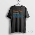 Officials Mets Dad Noun New York Mets Baseball Sports Fan
