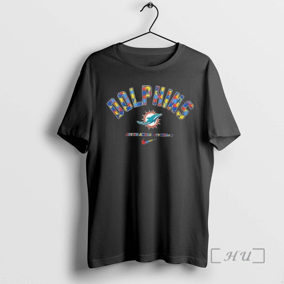 Officials Miami Dolphins Autism Awareness Month They Not Like Us 3d Premium T Shirts Sweater